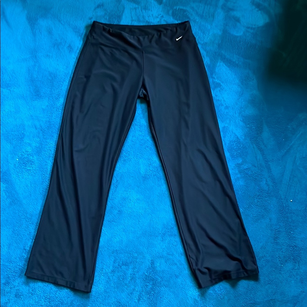 Nike fit dry Black wide leg yoga pants
